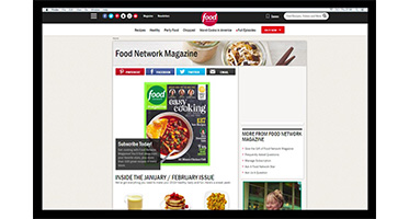 Food Network Magazine Online