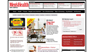 Men's Health Magazine Online
